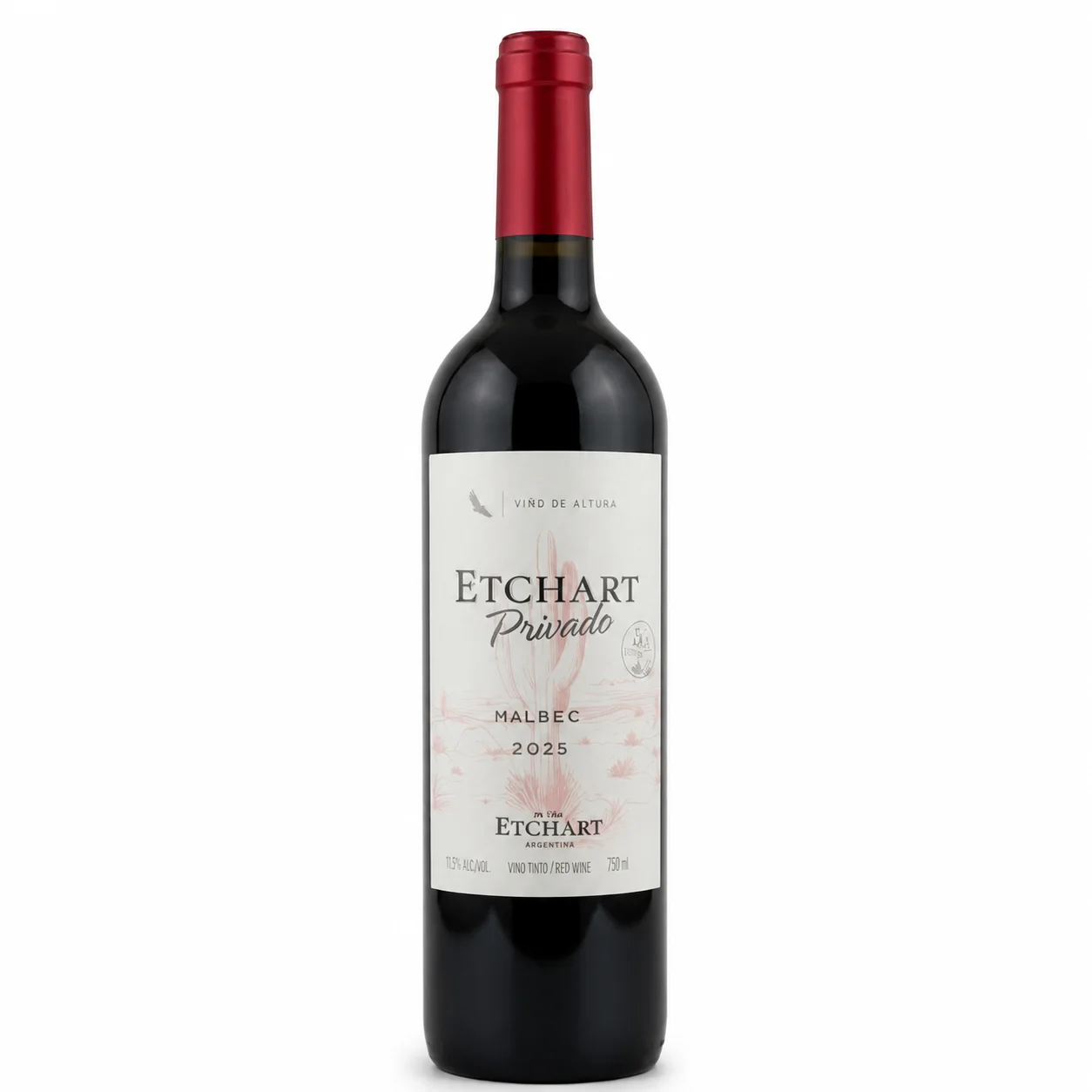 Vinho Argentino Tinto Etchart Privado Malbec 750ml - Valle de Cafayate