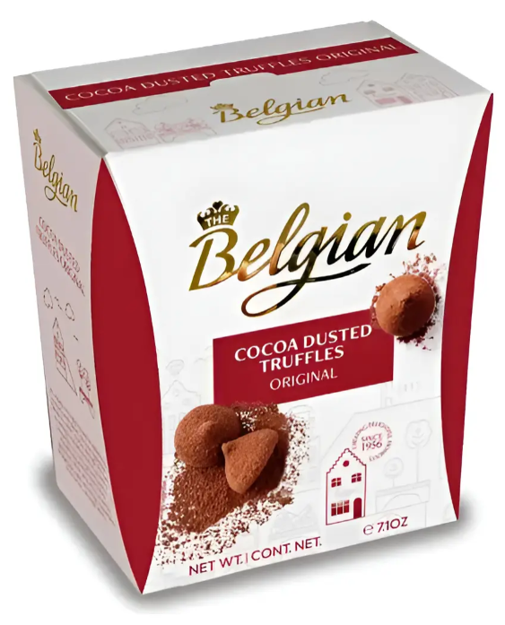 Trufas Belgas Tradicionais Cocoa Dusted The Belgian 200g - Importado da Bélgica