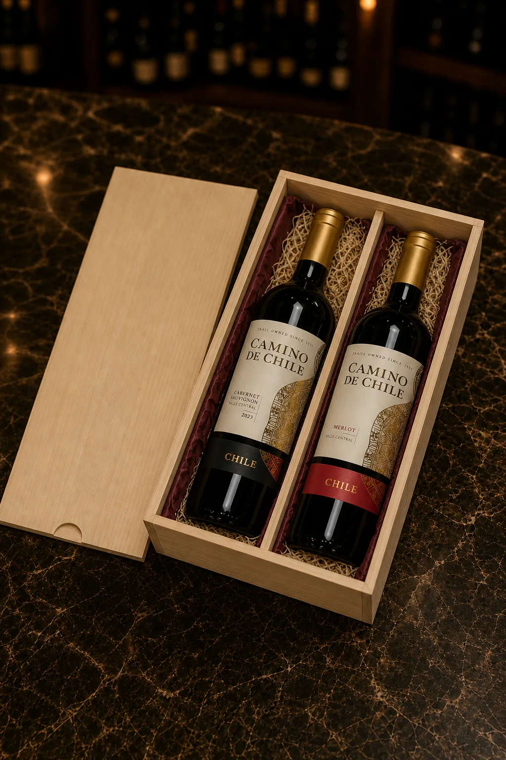 Vinho Chileno Tinto Camino de Chile Cabernet Sauvignon & Merlot 750ml